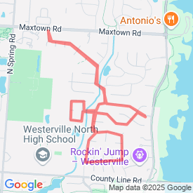 Run My Route - Running Map Hooverview