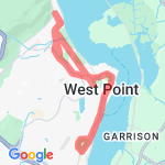 West Point Long Route route map