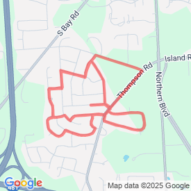 8 miles - 12.89 Km route in 6057 Marigold Lane Cicero, NY 13039