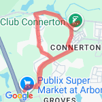 Connerton Run route map