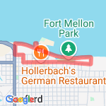 Ft. Mellon Park run route map