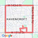 Bike route #1 route map