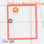 Neighborhood route map