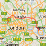 Marylebone to Asbo route map