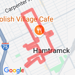 Hamtramck Hash walkers route map