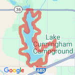 Cunningham Counter 10 route map