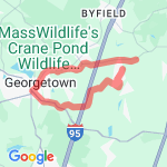 Tenney and Jewett route map