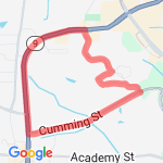 Main Street Loop route map