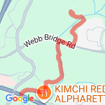 Greenway Run route map