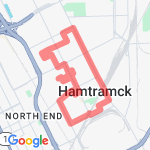 Hamtramck Hash runners route map