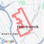 Hamtramck Hash runners route map