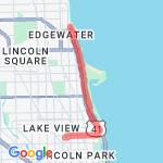 Cycle North route map