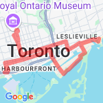 Canada Day and Fort York route map