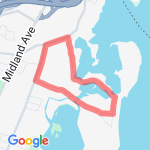 Kirby Loop, 2.23 mi. route map