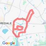 6.37 miles route map