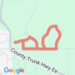 Squire to Claire route map