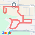 Village Run route map