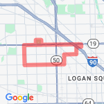 IPY 10 mile route map