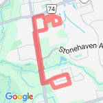 5km route map