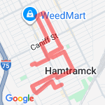 hamtramck walkers route map
