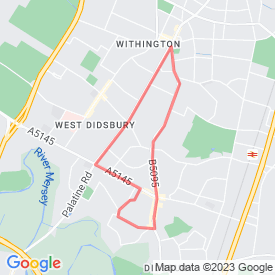 Didsbury loop - 5.00 Km route in Manchester