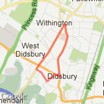 Rachel loop  route map