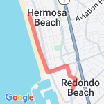 3 miles route map