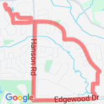 west end edgewood route map
