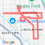 Saturday Errands route map