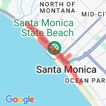 Santa Monica 5 Mile route map