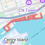 Harbourfront route map