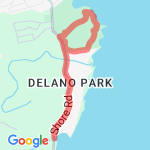 Cape Elizabeth Portland Headlight route map