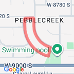 Around the block route map