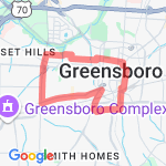 greenway test route map