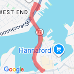 Pauls 2 bridge run route map