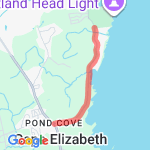 Ft Williams to 77 route map