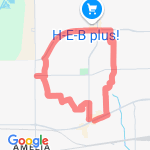 Exygon RR 10k   route map