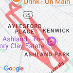 9. July 2013 route map