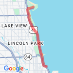 IPY 10 mile lake route map