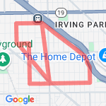 3 Mile Run route map