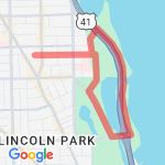 brady's evening route map