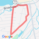 Walk with Paul route map