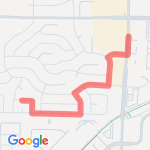 home to albertsons route map