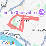 Cock & Bull Almost 5 route map