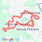 26 kms Berlin 2013 route map