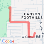 my route near my house route map