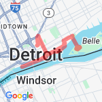 Lafayette Park - River Run route map