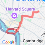Harvard Loop route map