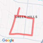 Wallace 5K Route route map