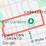 Wellesley queens park route map